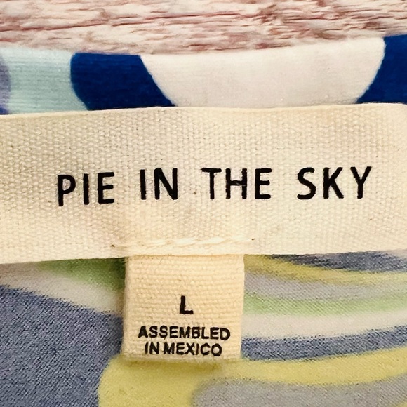 Pie in the Sky | Colorful Boutique Top w/ Ties - Picture 2 of 2